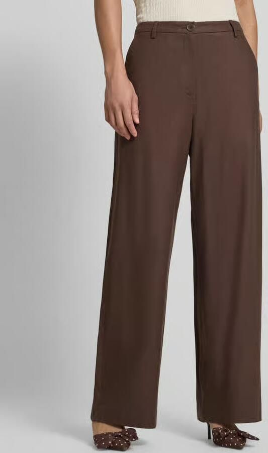 Jake*s Collection Stoffen broek met Franse steekzakken - Foto 3