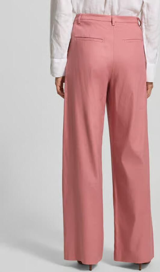 Jake*s Collection Stoffen broek met Franse steekzakken - Foto 3