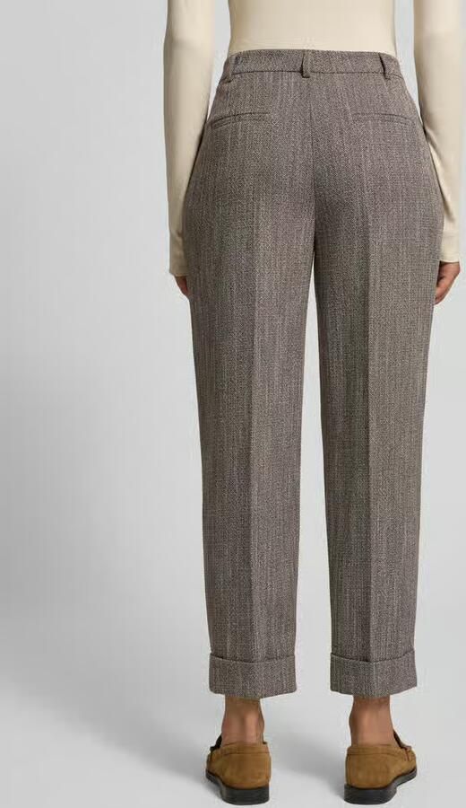 Jake*s Collection Stoffen broek met Franse steekzakken