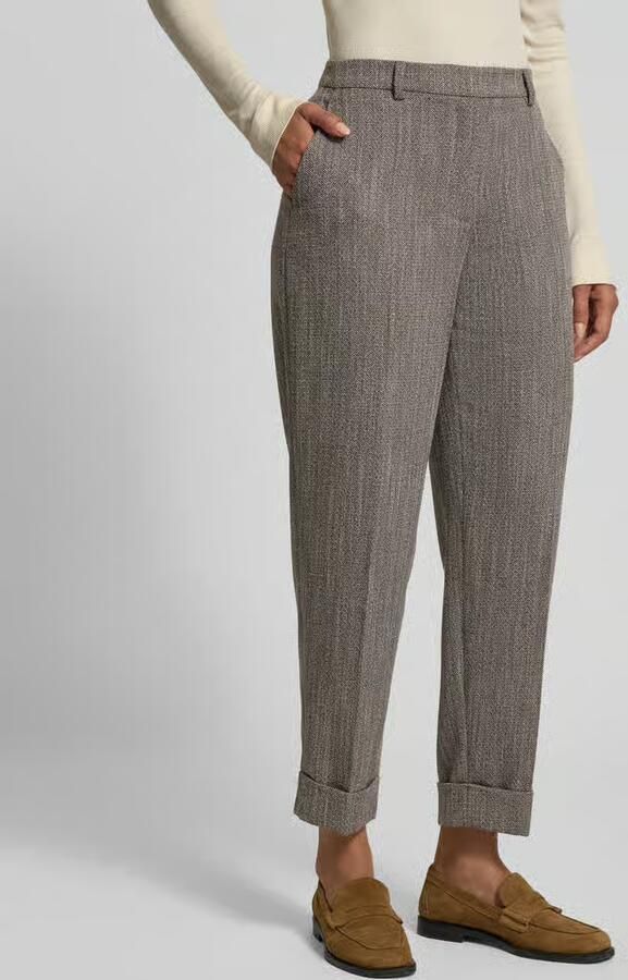Jake*s Collection Stoffen broek met Franse steekzakken - Foto 2