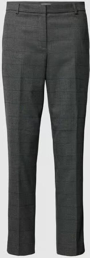 Jake*s Collection Stoffen broek met ruitjes - Foto 4