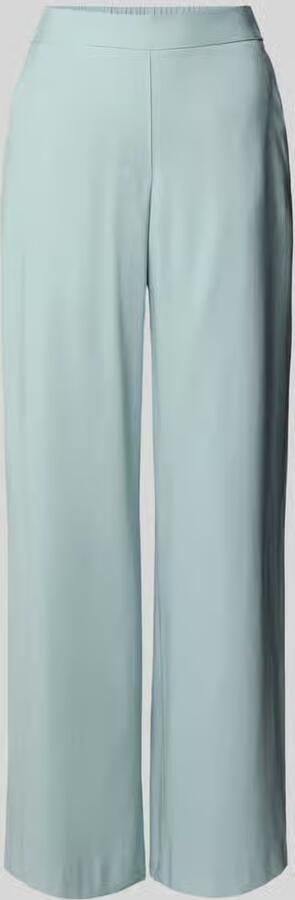 Jake*s Collection Stoffen broek van viscosemix met elastische band - Foto 2
