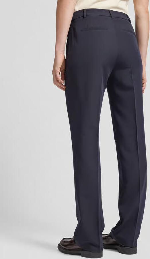 Jake*s Collection Straight fit broek met persplooien