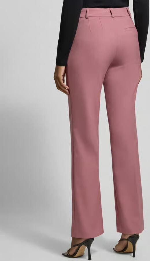 Jake*s Collection Straight fit stoffen broek met viscose