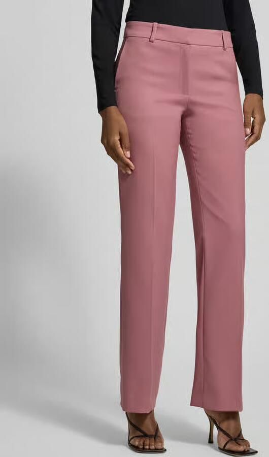 Jake*s Collection Straight fit stoffen broek met viscose - Foto 2