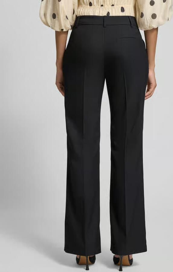 Jake*s Collection Straight fit stoffen broek met viscose