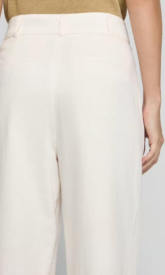 Jake*s Collection Straight leg stoffen broek met steekzakken