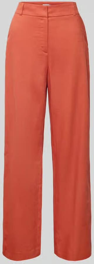 Jake*s Collection Straight leg stoffen broek met steekzakken - Foto 2