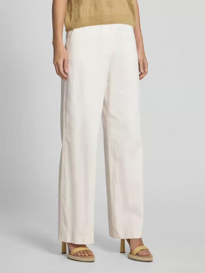 Jake*s Collection Straight leg stoffen broek met steekzakken - Foto 2