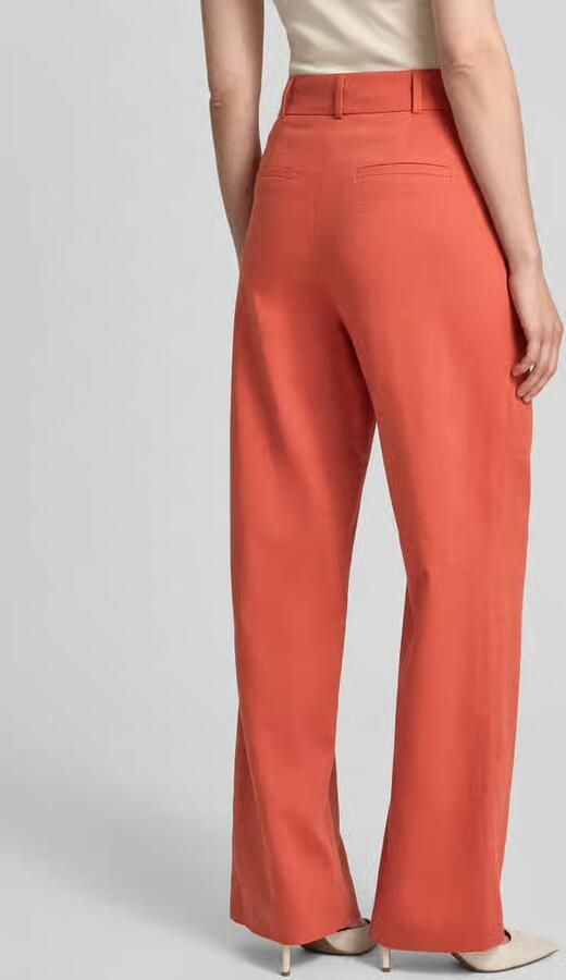 Jake*s Collection Straight leg stoffen broek met steekzakken - Foto 3