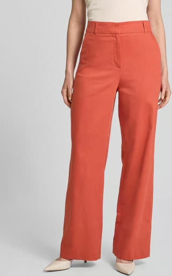 Jake*s Collection Straight leg stoffen broek met steekzakken - Foto 2