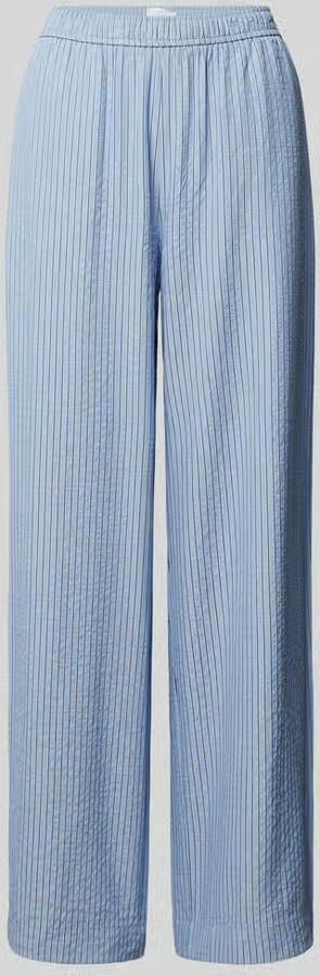Jake*s Collection Straight leg stoffen broek met structuurmotief - Foto 2