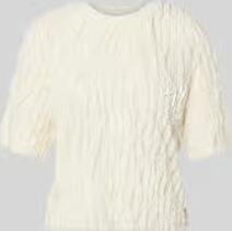 Jake*s Collection T-shirt met ruches en ronde hals