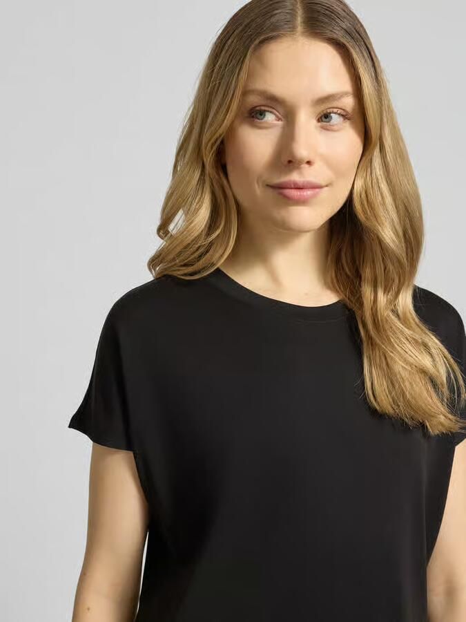 Jake*s Collection T-shirt van modalmix met ronde hals