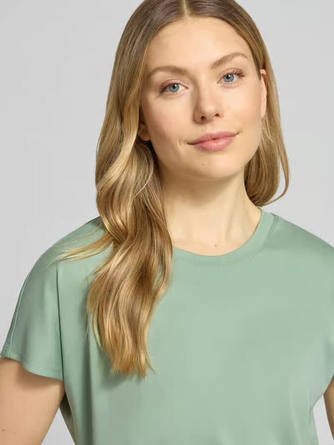 Jake*s Collection T-shirt van modalmix met ronde hals