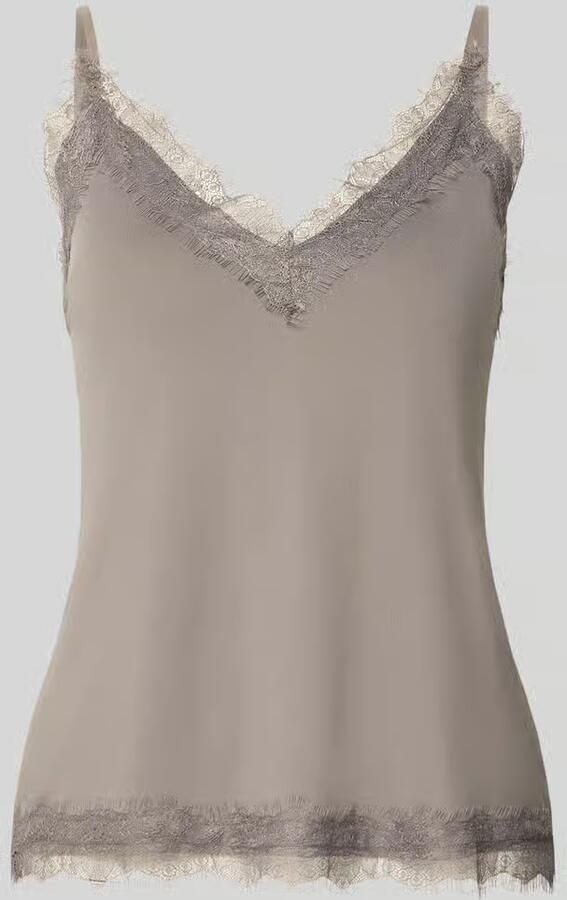 Jake*s Collection Tanktop met kant