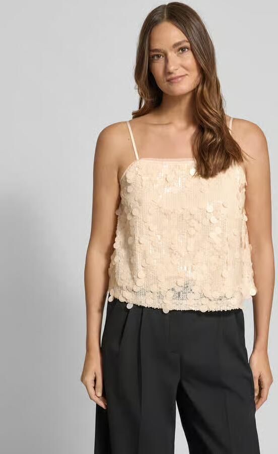 Jake*s Collection Top met bandjes met Pailletten - Foto 4