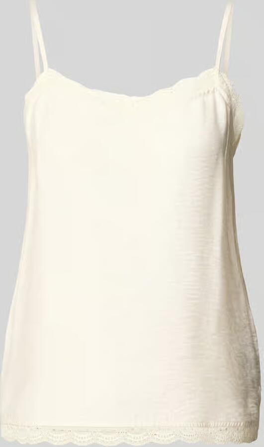 Jake*s Collection Top met bandjes van modalmix met kant - Foto 2