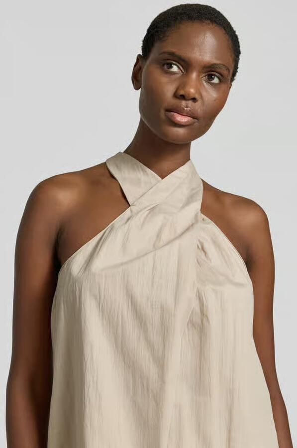 Jake*s Collection Top met halter van katoenmix
