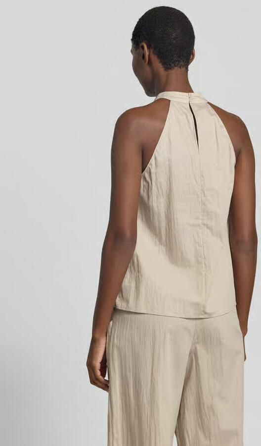 Jake*s Collection Top met halter van katoenmix - Foto 3