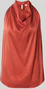 Jake*s Collection Top met halter van mix van viscose en lyocell