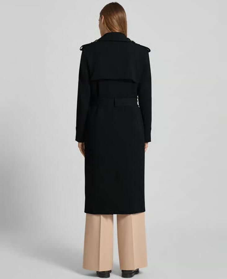 Jake*s Collection Trenchcoat met strikceintuur