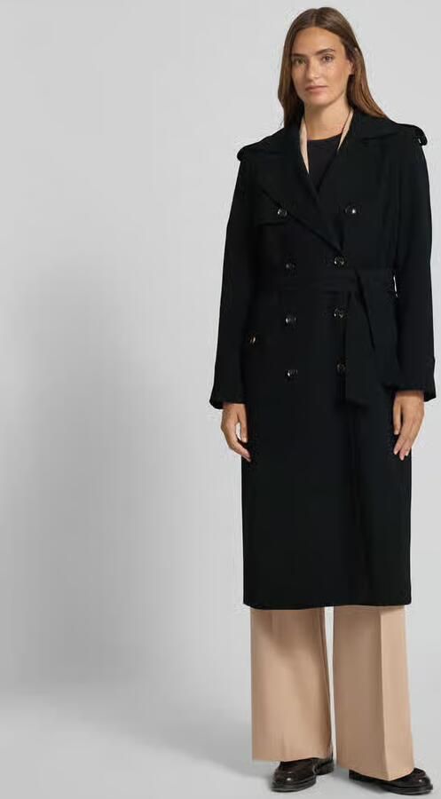 Jake*s Collection Trenchcoat met strikceintuur - Foto 2