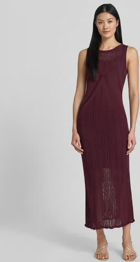 Jake*s Collection tricotjurk met ronde hals - Foto 3