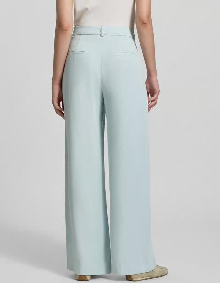 Jake*s Collection wide fit pantalon van puur lyocell - Foto 2