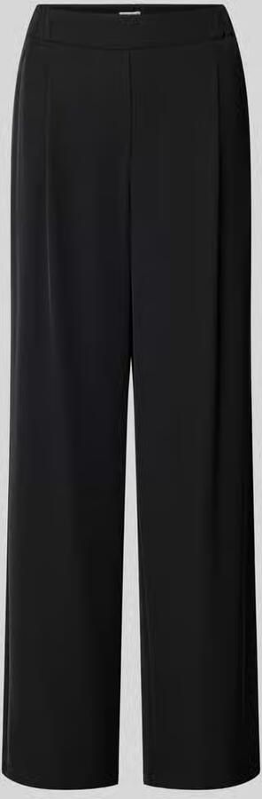 Jake*s Collection Wide fit stoffen broek met elastische band - Foto 2