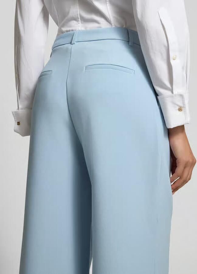 Jake*s Collection wide fit stoffen broek met viscose - Foto 2