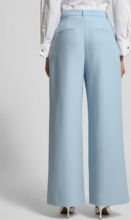 Jake*s Collection wide fit stoffen broek met viscose - Foto 4