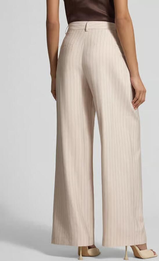 Jake*s Collection Wide leg broek met achterzakken
