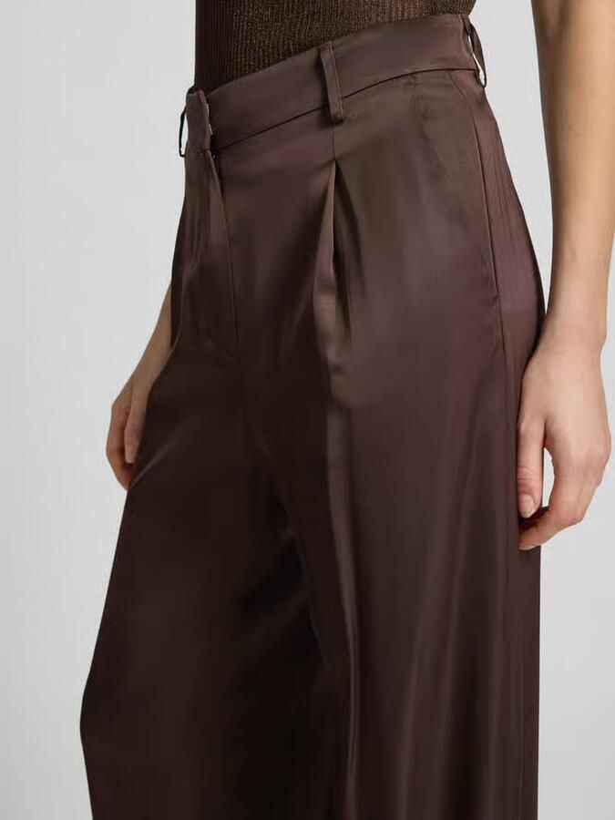 Jake*s Collection wide leg broek van viscose