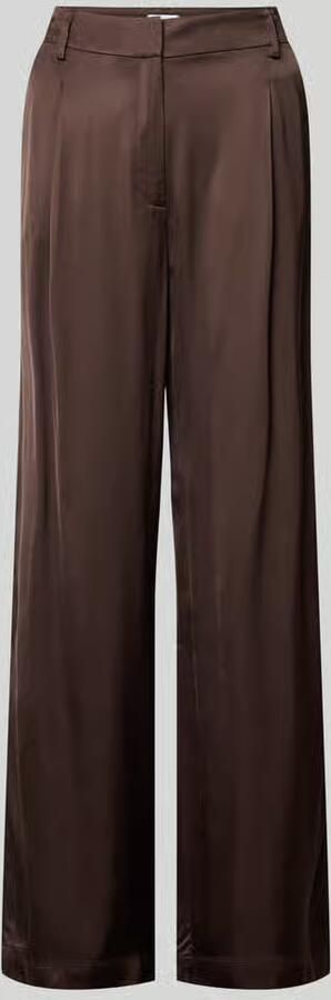 Jake*s Collection wide leg broek van viscose - Foto 2