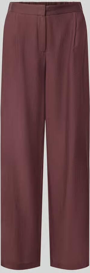 Jake*s Collection Wide Leg wijdte broek van lyocellmix met wol met wol model 'P076' - Foto 2