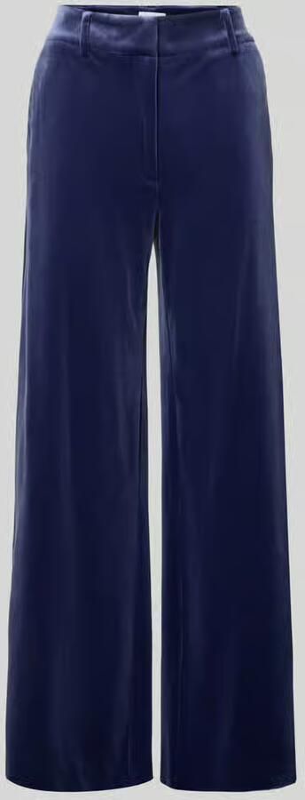 Jake*s Collection Wijd vallende broek in fluweellook