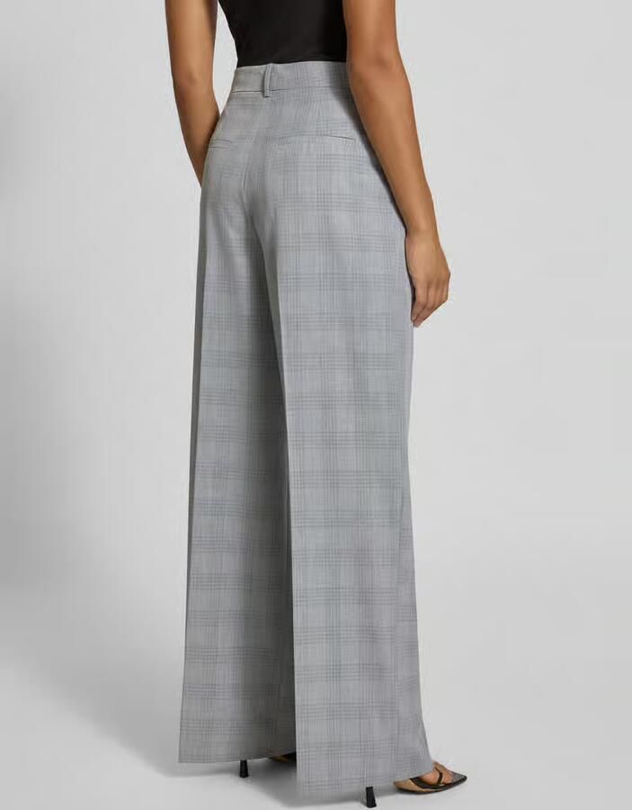 Jake*s Collection Wijdvallende broek met viscose - Foto 2