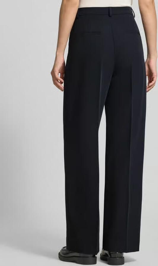 Jake*s Collection Wijdvallende broek met viscose - Foto 3