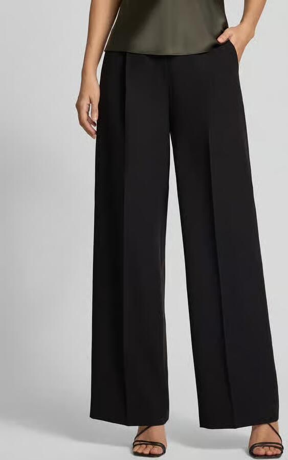 Jake*s Collection Wijdvallende broek met viscose - Foto 2