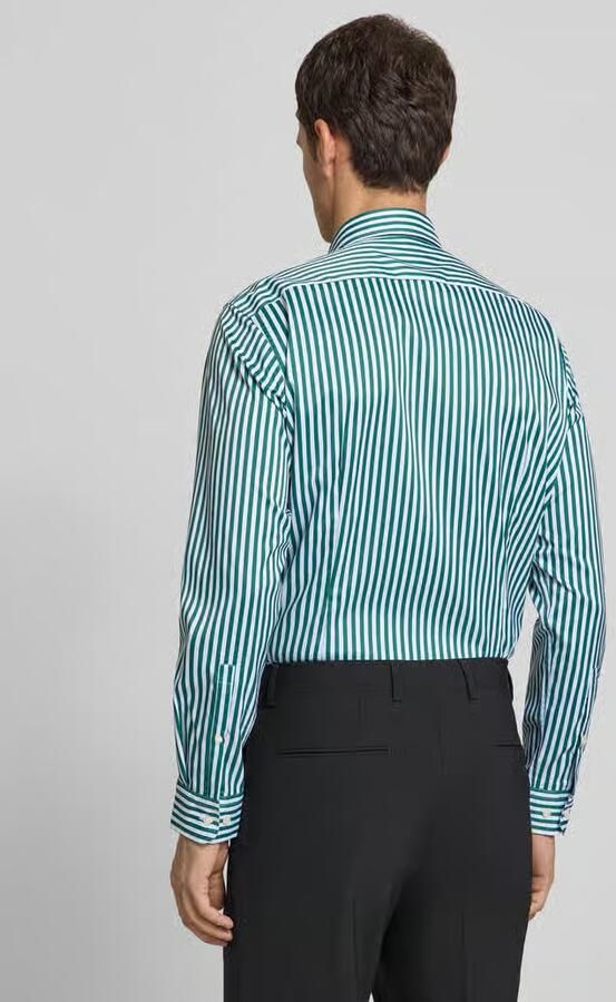 Jake*s Regular fit zakelijk overhemd met kentkraag