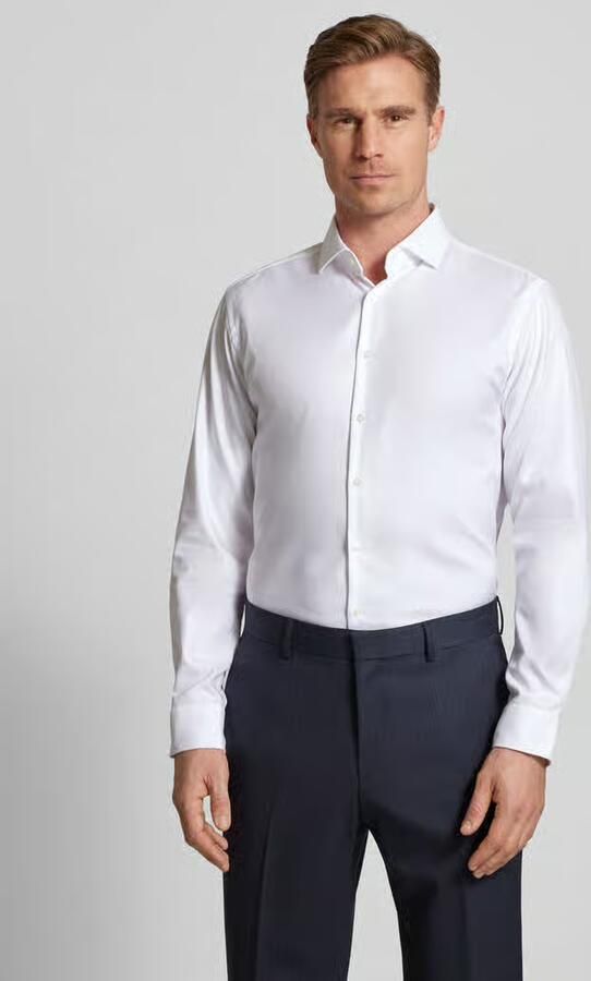 Jake*s Regular fit zakelijk overhemd van premium kwaliteit - Foto 5