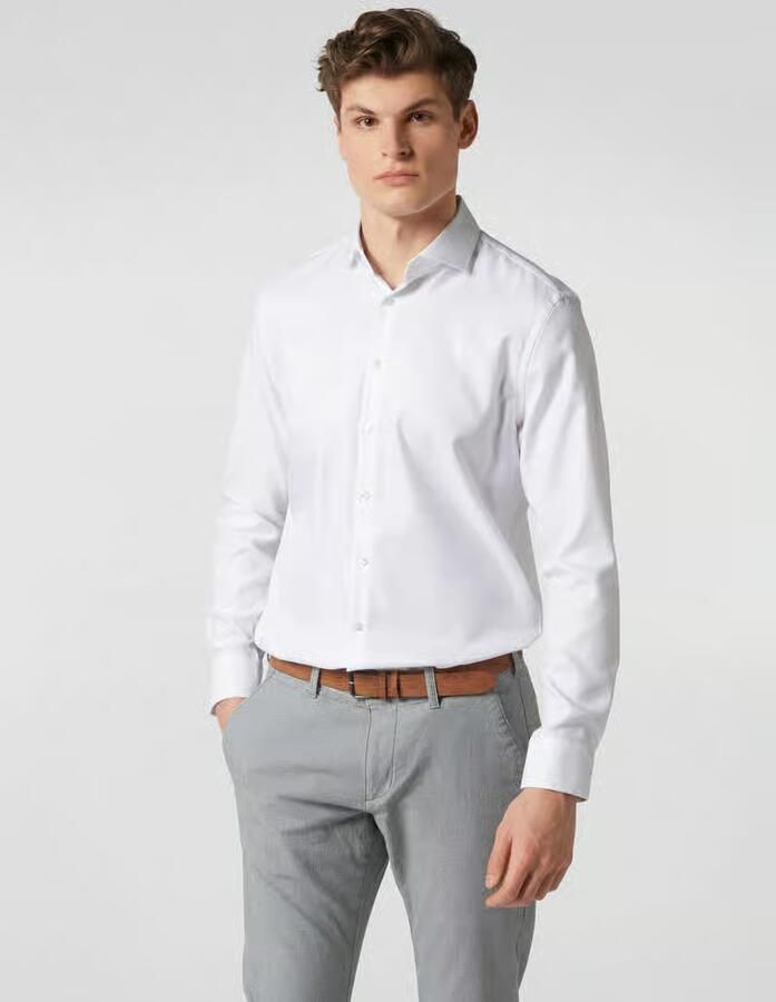 Jake*s Regular fit zakelijk overhemd van premium kwaliteit - Foto 2