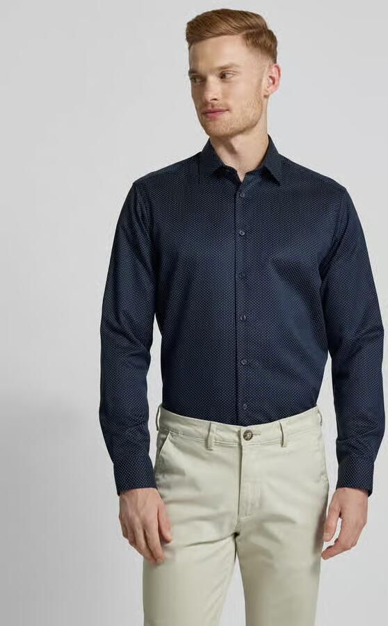 Jake*s Regular fit zakelijk overhemd van premium kwaliteit - Foto 2