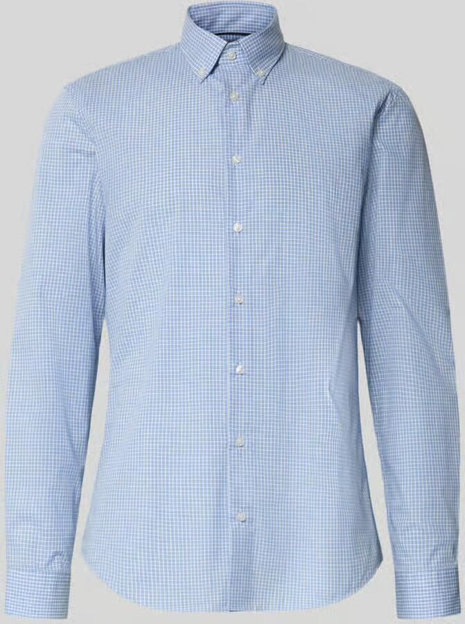 Jake*s slim fit zakelijk hemd met button-downkraag - Foto 2