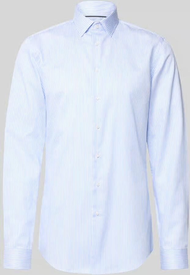 Jake*s slim fit zakelijk hemd met extra lange mouw - Foto 2
