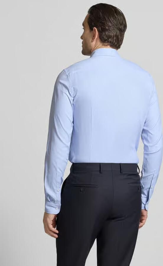 Jake*s Slim fit Zakelijk Hemd met Kentkraag en extra lange Mouwen - Foto 3