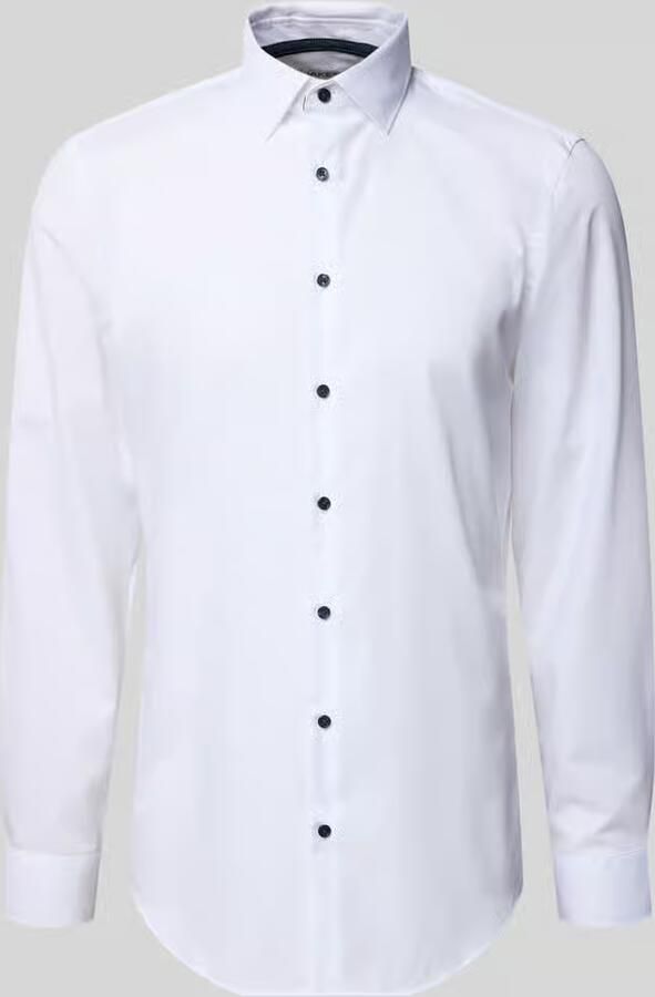 Jake*s Slim fit zakelijk overhemd met knoopsluiting - Foto 2