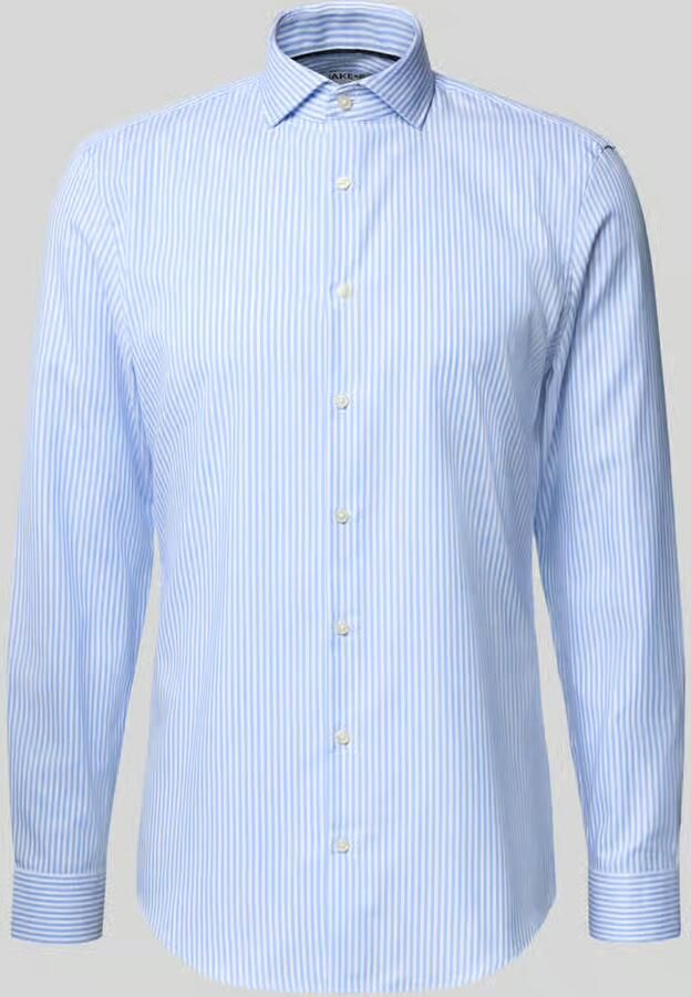 Jake*s Slim fit zakelijk overhemd met knoopsluiting - Foto 2