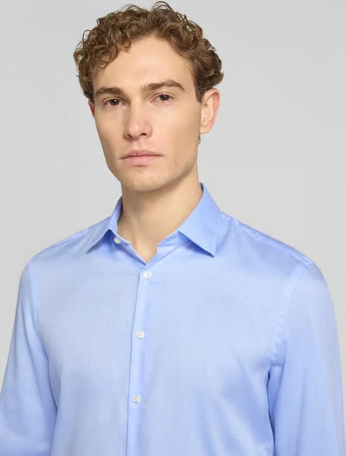 Jake*s Super slim fit zakelijk overhemd met knoopsluiting